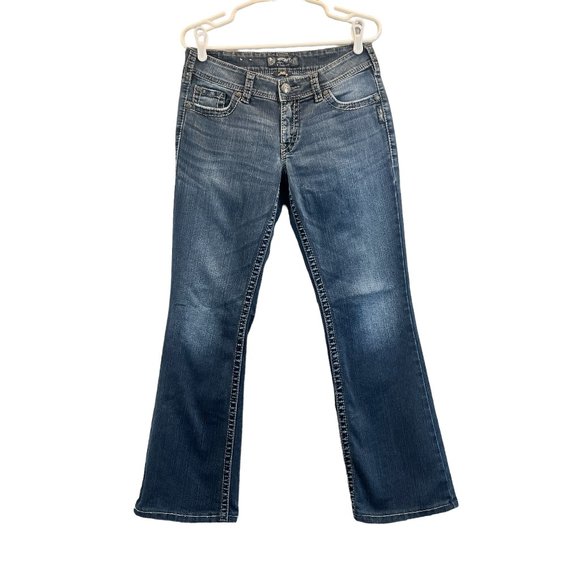 Silver Jeans Denim - Silver Jeans Co. Womens Size 30 "Suki Surplus" Med Wash Bootcut Denim Jeans